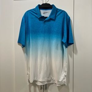 Nike Dri-FIT Men’s Golf Polo - Blue/White